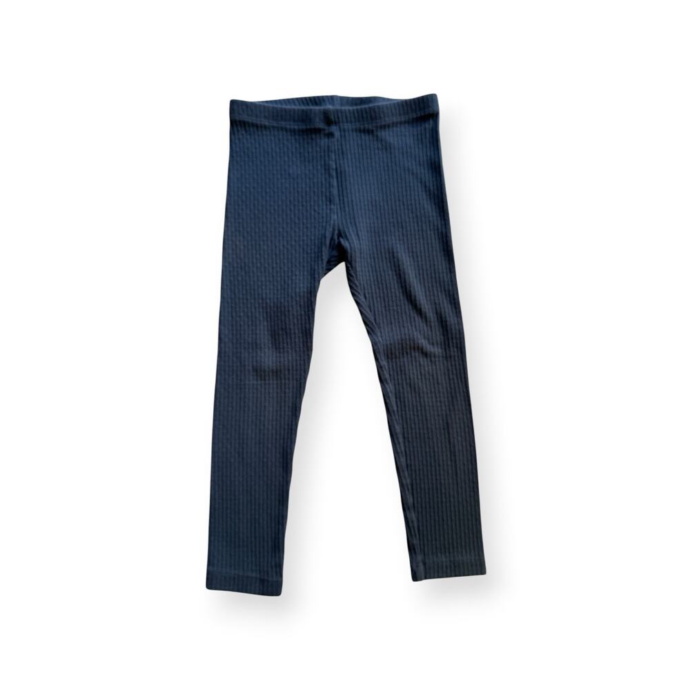 Tea Collection grayish-blue pointelle leggings